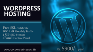 wordpress web hosting sri lanka