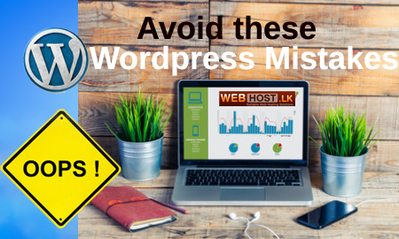 wordpress mistakes security